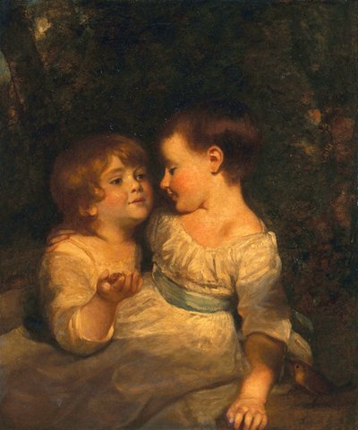 De kinderen van Vandergucht, 1785 door Joshua Reynolds